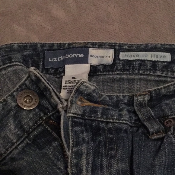 Liz Claiborne Bootcut Jeans - Picture 4 of 4